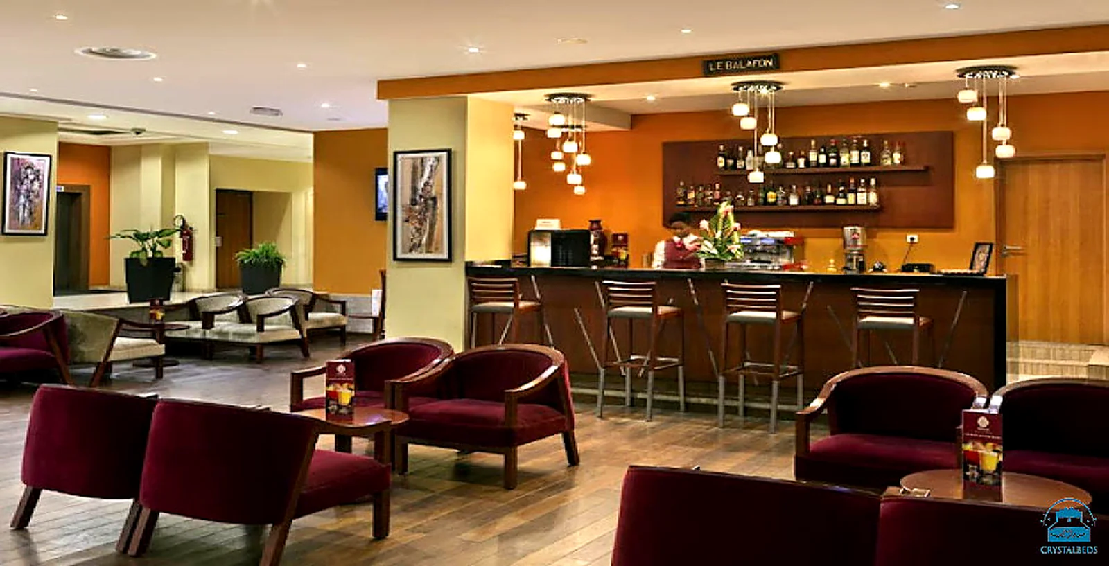 Lounge and bar seating